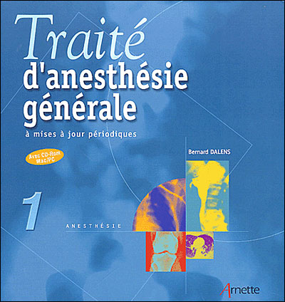 Livre Traité d'anesthésie générale 