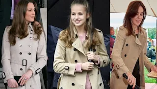Royals love to wear Trench Coats
