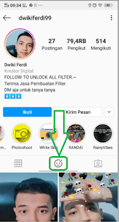 Filter ig pantun gombal | Cara dapatkan Filter pantun Gombal instagram yang merupakan filter ig viral