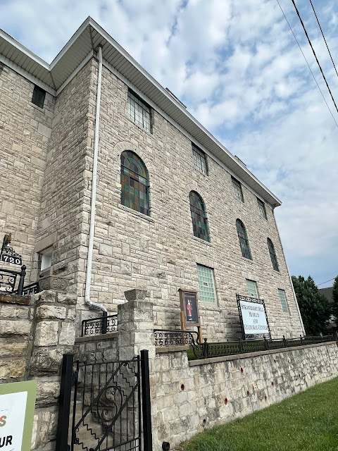 The Strawberry Hill Museum houses exhibits on the different ethnic groups that moved to the hill.