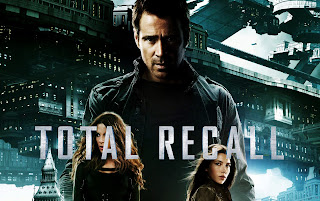 Total Recall 2012 Colin Farrel Jessica Biel Kate Beckinsale HD Wallpaper