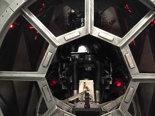 SDCC 2015 Hot Toys Tie Fighter