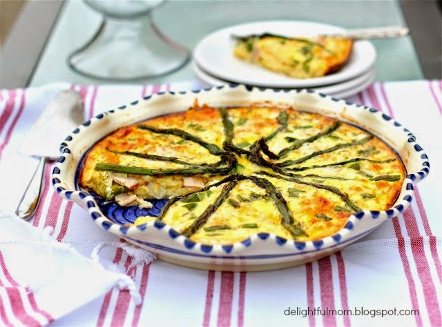 asparagus quiche recipe