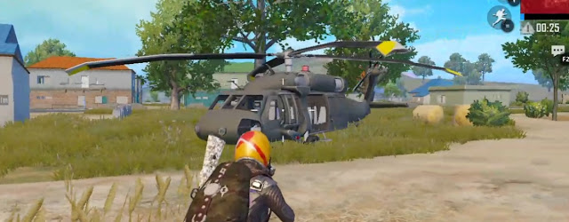 pubg mobile helicopter