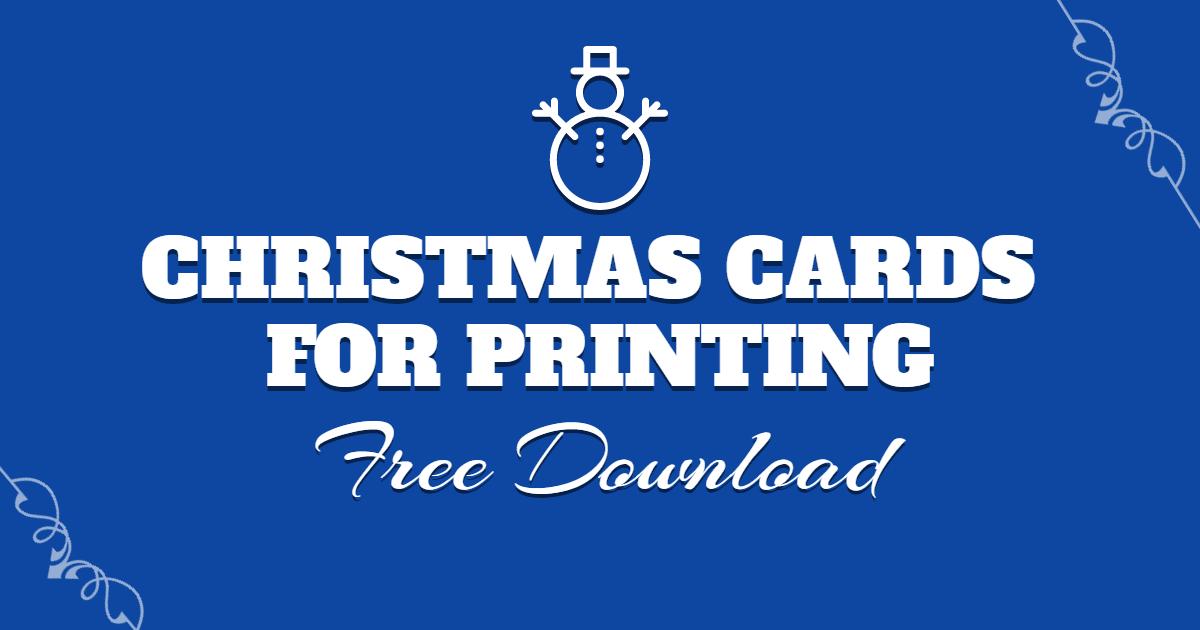 Christmas Cards For Printing, Picture Christmas Cards To Send To Everyone 