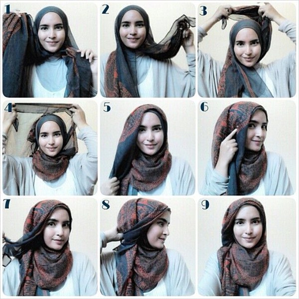 Model Tutorial Hijab Terbaru dan Terpopuler Saat Ini