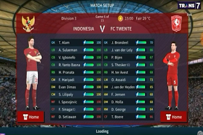 Download Game Android DLS 2020 Timnas Indonesia U-16 2020