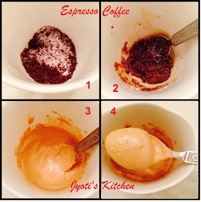 Steps for Instant Espresso Coffee by JyotisKitchen