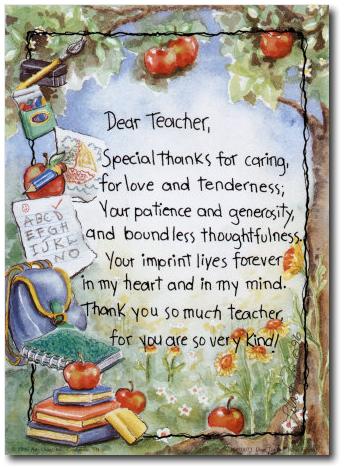 valentines day poems for teachers. Teacher Appreciation Day