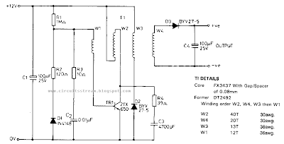 Portable Nicad Battery Charger Circuit Diagram