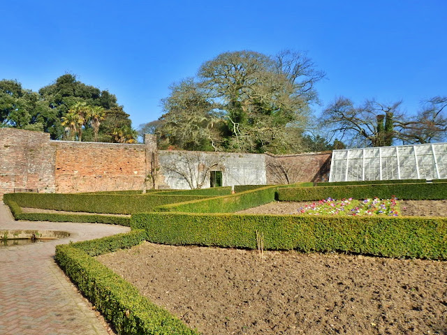 Area waiting to be planted at Heligan Gardens, Cornwall