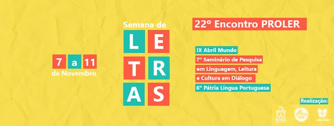 Semana de Letras - 22º Encontro do Proler Joinville