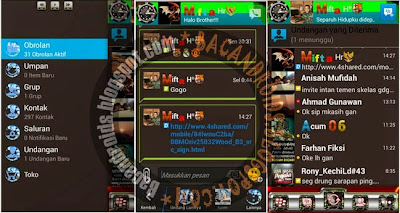 bbm mod apk tema Change background theme versi 2.5 