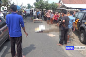 Pemotor Tanpa Identitas Tewas Tertabrak Truk di Jombang