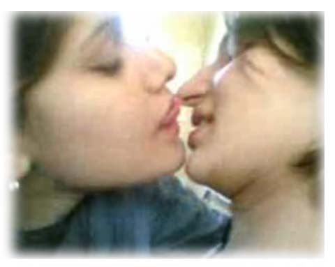 Pakistani college girls lesbian tongue kiss