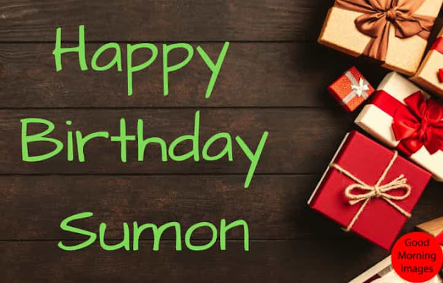 Birthday cake images with name sumon