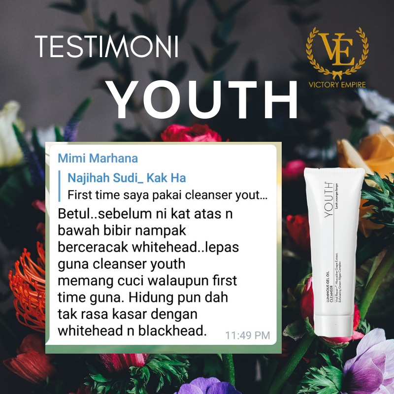 Testimoni Youth Untuk Blackhead dan Whitehead