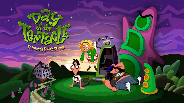 Day of the Tentacle Remastered Title Screen