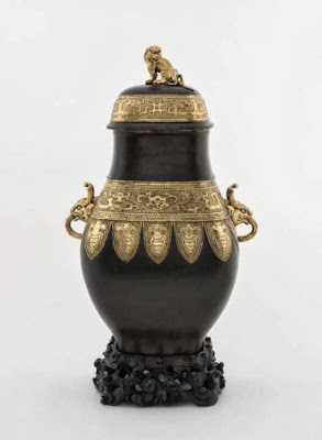 vase chinois en bronze