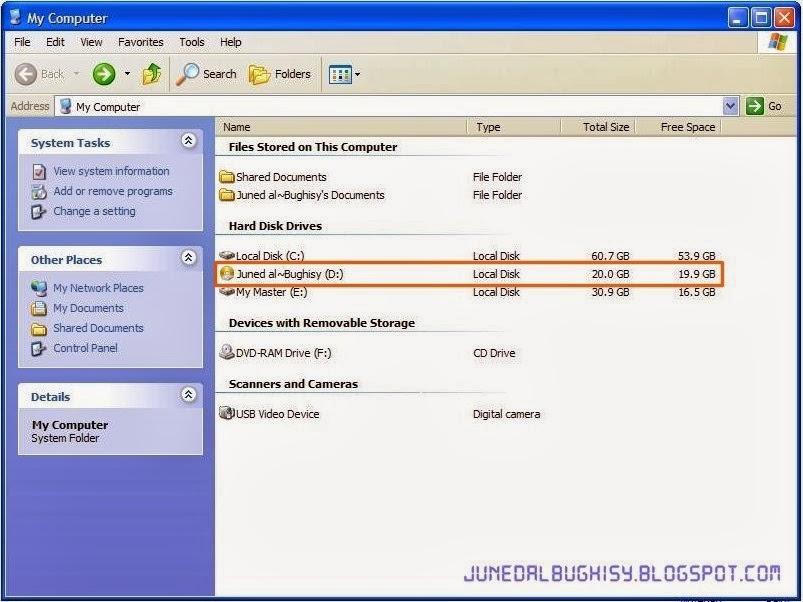 Cara Membagi Partisi Hardisk Pada Windows 7 08