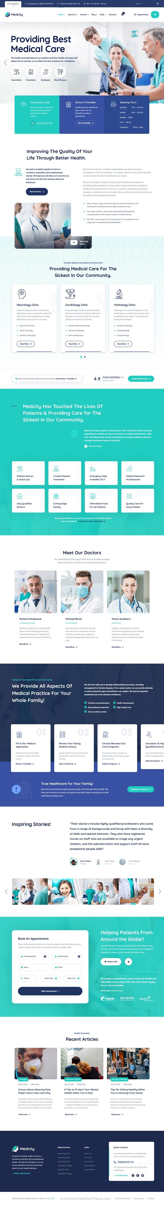 Health and Medical WordPress Theme