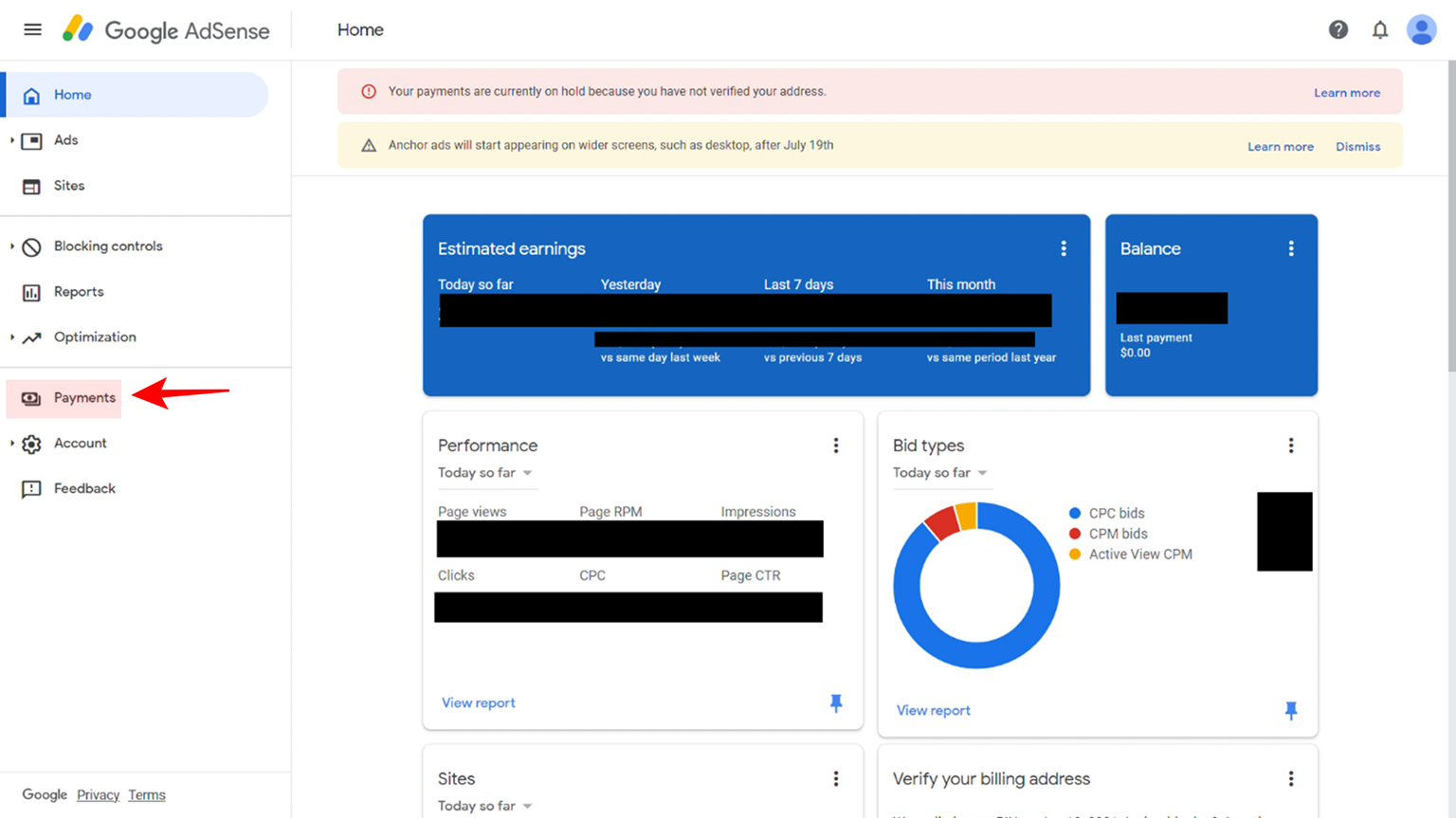 如何要求AdSense重新寄送AdSense PIN码 | AdSense PIN码教学 | 如何设定Google AdSense账户中的注册地址