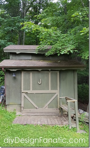 workshop doors, diy doors, mountain cottage, farmhouse, shed doors