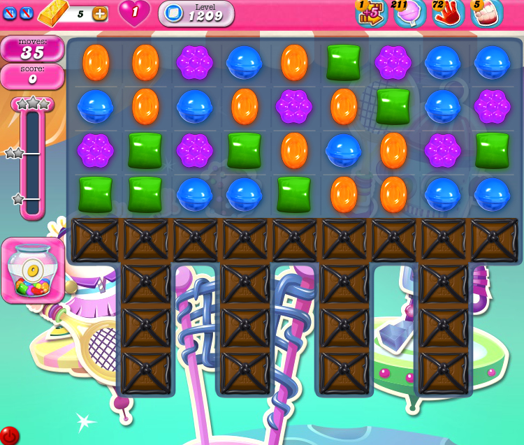 Candy Crush Saga 1209