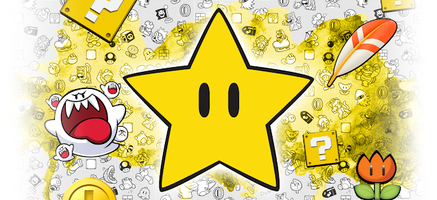 plantilla de sublimar tazas de la estrella  de Mario Bros