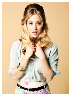 Kaley Cuoco sexy see though Zooey magazine March 2012 issue