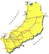 Turismo en Misiones Argentina: Mapa de Misiones (mapamisiones)