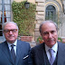 Culatello - Roberto Gervaso presenta “Profumo di culatello nella Bassa Parmense” libro di Graziella Buccellati e di Benedetta Manetti - Invito di Riccardo Riccardi Presidente di Banca Nuova Terra.