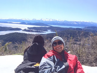 No alto do Cerro Lopez em Bariloche