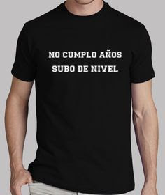 Remera de Humor : T-Shirt para cumpleaños