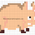 Minecraft Pig Pixel Art