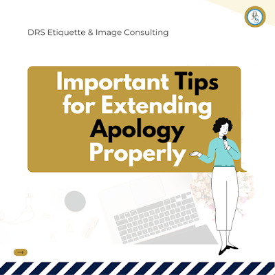 Important Tips for Extending Apology Properly