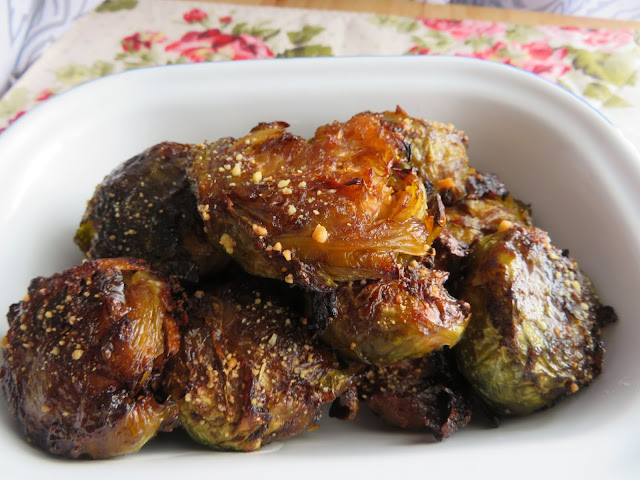 Smashed Brussels Sprouts