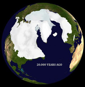 North Pole during the last Ice Age 