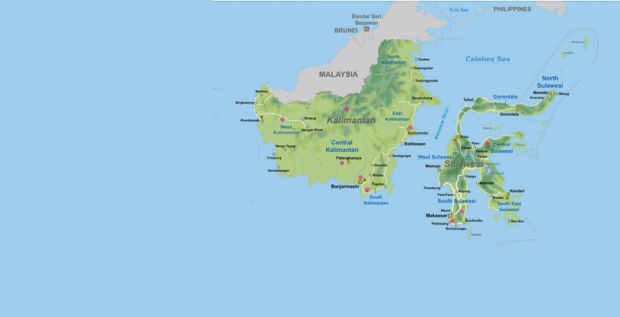 Tingkat Kesuburan Tanah di Wilayah Kalimantan  dan  Sulawesi  