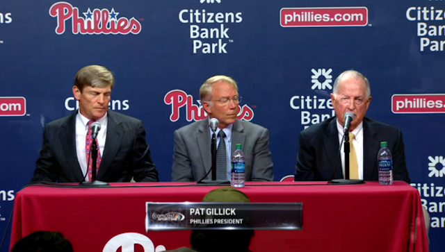 John Middleton, Andy MacPhail, Pat Gallic June 29, 2015 Phillies