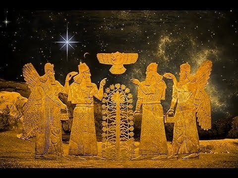 figures depicting the importance of gold dust