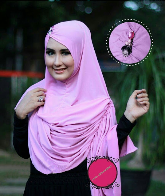 model hijab Pashmina 2016 yang simple