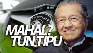 Mahathir menipu tuduh kerajaan punca Proton mahal – blog UMNO