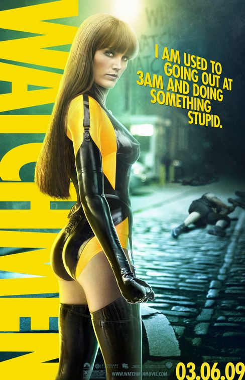 Watchmen Silk Spectre II movie poster