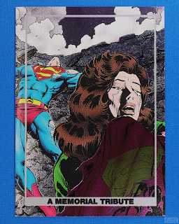 1993 SkyBox : Doomsday: The Death of Superman S4 - A Memorial Tribute