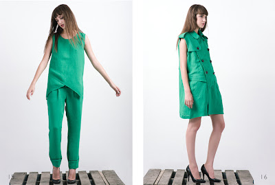 Ana Kalacoska for Risto Bimbiloski Collection S/S 2012