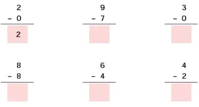 Solutions Class 1 गणित का जादू Chapter-4 (घटाव)