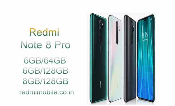 Redmi Note 8 Pro- कीमत कैमरा फीचर्स 