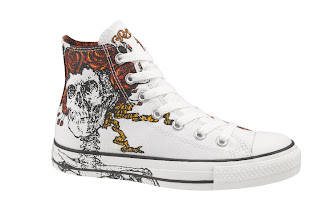 Grateful Dead x Converse Sneakers - Skull and Roses Chuck Taylor All Stars