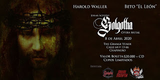 Musical GOLGOTHA | “Opera Metal” en vivo